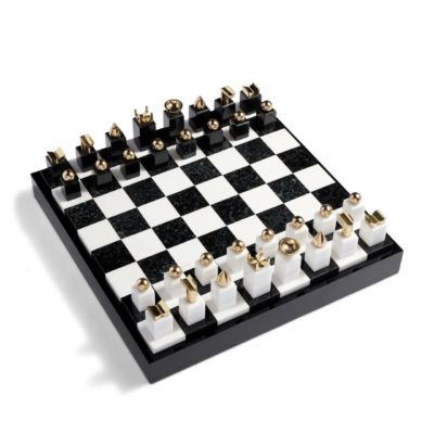 Marmer schaakspel